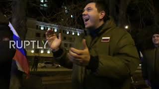 Ukraine: Donetsk rejoices as Putin signs decree on republic independence