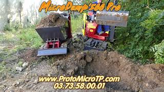 Micro Pelle Microdump'500 pro + Mygale 600 Pro ProtoMicroTP