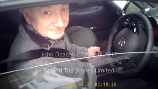 John Deacon (Queen Bassist) signs autograph from a "Fan"