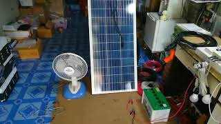 รีวิวโซล่าเซลล์ชุดนอนนา100-160w