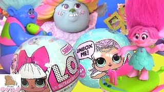 Тролли Trolls ТИХОНЯ - НЯНЬКА! Lol Dolls #Мультик! Сюрприз Игрушки |Мультикидлядетей