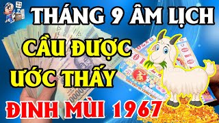 Tử Vi Tháng 9 ÂL Tuổi Đinh Mùi 1967, Được BỀ TRÊN Ban Phước, TIỀN VỀ Chật Nhà, Đổi Đời GIÀU TO
