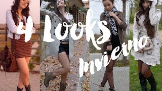 4 OUTFITS PARA INVIERNO | INSPO + LOOKS @Nazareth_Valverde