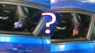 СУБАРУ часть 1:Первый обзор машины, Снимаем AIRBAG и меняем цвет ремня безопасности! #LTsubtitrai