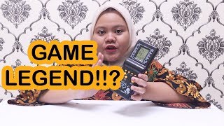 Game Tetris Mainan Jadul Tahun 90an Brick Game - Hitam