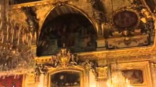 Апартаменты Наполеона III в Лувре -Музей Лувра внутри, Париж