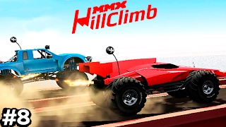 МАШИНКИ MMX HILL CLIMB #8 как ХОТ ВИЛС ГОНКИ игровой мультик про машинки монстр траки как ВСПЫШ