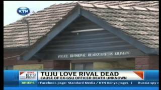 Tuju's wife's 'lover' Tony Ogunda found dead.