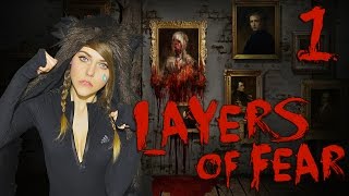 Первый стрим Алины Рин. Играем в LAYERS OF FEAR! ヾ(;ﾟдﾟ)/ [STREAM]