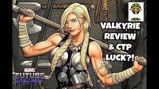 Valkyrie Has Energy Attacks?! CTP Luck?! Valkyrie Vs Infinity Thanos [Marvel Future Fight]