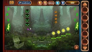8b Green Witch Escape walkthrough 8bGames.