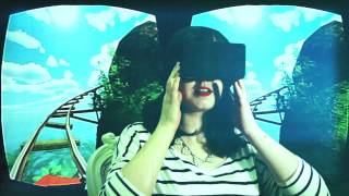 Multipliers Ride the Fibrum Roller Coaster VR App on iPhone