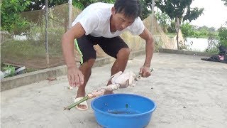 Vợ Phó ban mang bầu lần 4 || Làm mâm cơm đãi Anh Em - Gió Quê