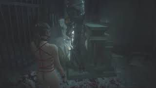අනාතයි..... RESIDENT EVIL 2 Claire BDSM mod crash