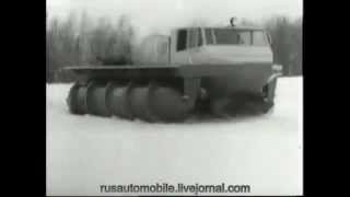 Russian Screw vehicle from ЗиЛ ПКУ 1 + шнекоход
