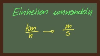Mathematik: Einheiten umwandeln [lautlos]