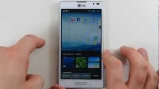 LG P760 Optimus (Swift) L9 - appearance, menu - part 1