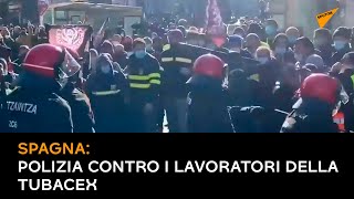 Spagna: polizia contro i lavoratori della Tubacex