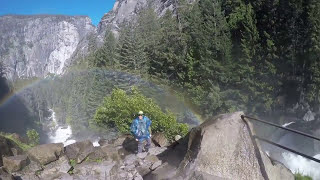 Yosemite Vernal and Nevada falls hike- GO PRO Hero 4