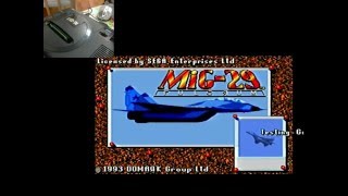 Обзр: 2 дискеты от SEGA 16Bit. Mig-29 на сеге