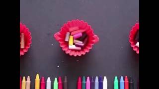 Comment faire des crayons/bougies avec des Crayola