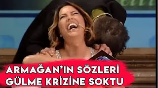 Armağan Çağlayan'ın Sözleri Ebru Gündeş'i Gülme Krizine Soktu