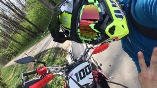 SuperMoto City Break & New Helmet !!!