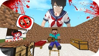 NOOB VS CREEPYPASTA CASA YANDERE MINECRAFT TROLL+ ROLEPLAY