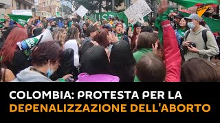 #Colombia: protesta per la depenalizzazione dell'aborto