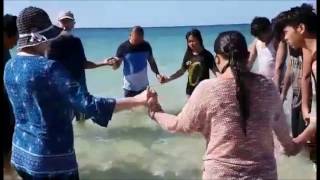 Baptism at Busselton