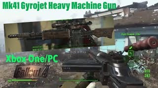 Fallout 4 Xbox One/PC Mods|Mk41 Gyrojet Heavy Machine Gun