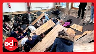 London Bar Floor Collapses: Caught On Camera
