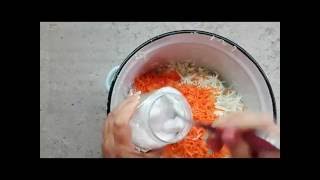 Квашеная капуста на зиму. Вкуснее не бывает!