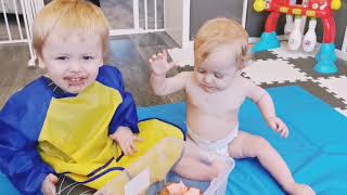 Messy Play | Muddy Pigs | Muddy Puddles | Baby / Toddler Sensory Fun