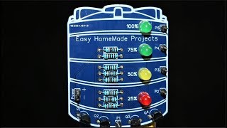 DIY Simple Water Level Indicator using 4 Transistors