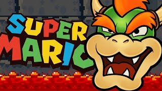 BOWSER VS BOWSER - Super Mario Maker (10 Mario Challenge)