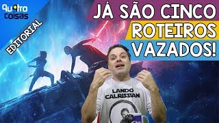 ⭐ STAR WARS: CINCO ROTEIROS VAZADOS DO PRÓXIMO FILME (O TERCEIRO É BIZARRO!)
