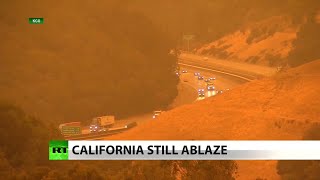 2 million acres burned: Fires ravage Oregon & California