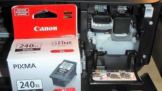 How To Change Ink Tanks On Canon PIXMA MG 3520 WiFi 3 In 1 Printer