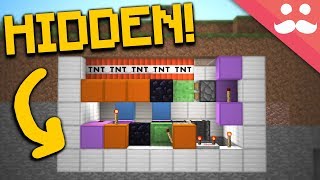 10 HIDDEN WEAPONS AND TRAPS in Minecraft!