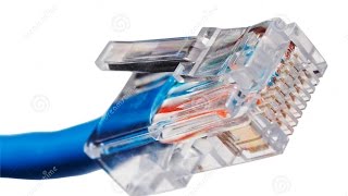 How to make connector RJ45 for UTP cable HD
