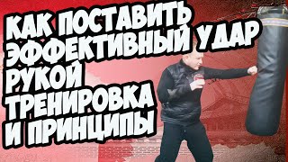 КАК ПОСТАВИТЬ ЭФФЕКТИВНЫЙ УДАР РУКОЙ ТРЕНИРОВКА И ПРИНЦИПЫ MASTER CAMP