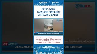 Short | Viral Video Detik-detik Banjir Terjang Tambang Emas PT Freeport Indonesia di Mimika