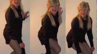 Drag Transformation 2:  Before and After - From Male to Female - Jen Merrill