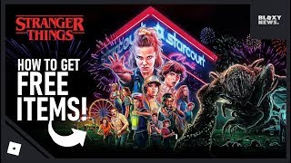How to get the FREE Stranger Things Items on Roblox! [Promocodes/Catalog]