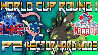 World Cup of Pokémon XII-Round 1: P2 vs Hector Hard Mode (Sun&Moon OU) w/Dokkerich