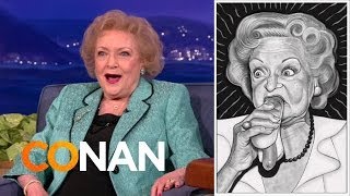 Betty White's Hot Dog Fan Art