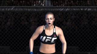 UFC Android Fighter Showcase Rose Namajunas beautifull woman vs Joanna Jedrzejczyk
