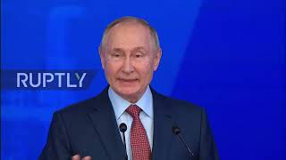 Russia: Putin urges Russians to uphold COVID recommendations in NY celebrations