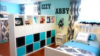Decorating Tips- Decorating My Girls Shared Room on a Budget